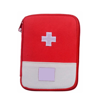 Cute Mini Portable Medicine Bag First Aid Kit Medical Emergency Kits Organizer Outdoor Household Medicine Pill Storage Bag