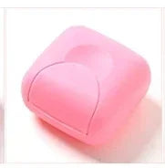 1Pcs Big/small Candy Color Portable Soap Dish Box Case Bath Bowl Plate Case Home Shower Travel Hiking Holder Container Soap Box