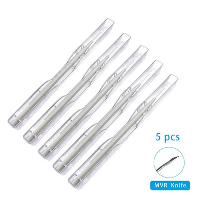 5pcs/set Ophthalmic Disposable Hospital Surgical Knife Blade Slit Knife Eye Micro Surgery Tool Ophthalmic Instrument