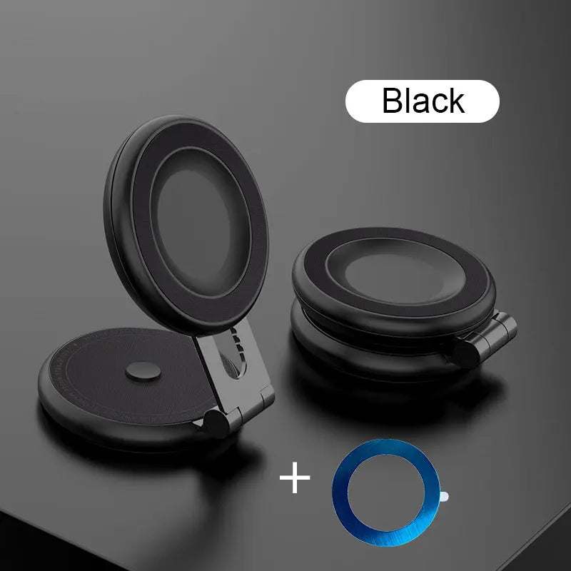 Hidden Magnetic Car Phone Holder For Tesla Model Y 3 Wireless Charger 360 Rotation Car Mobile Phone Stand Support For iPhone