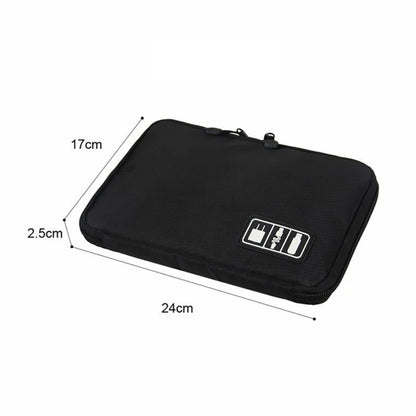 Gadget Cable Organizer Bag Travel Digital Electronic Accessories Storage Bag USB Charger Power Bank Holder Cable Case Kit Bag