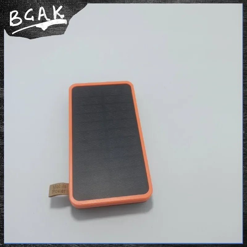 Universal BCAK 200000mah Cross Border Hot Selling Solar Power Banks Wholesale Large Capacity  Waterproof Mobile Power Supply Out