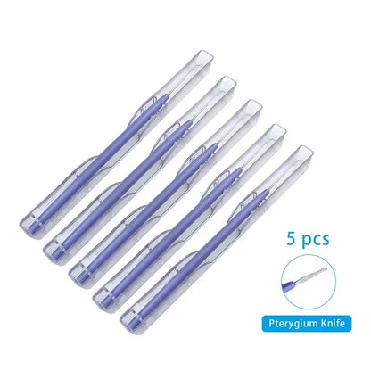 5pcs/set Ophthalmic Disposable Hospital Surgical Knife Blade Slit Knife Eye Micro Surgery Tool Ophthalmic Instrument