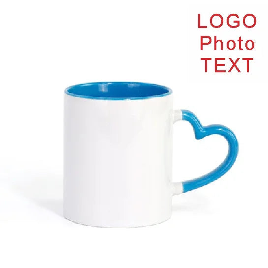 DIY Customized mugs 350ML 12oz Ceramic Mug Print Picture Photo LOGO Text Coffee Milk Cup Souvenir Tea Cups Dropshipping