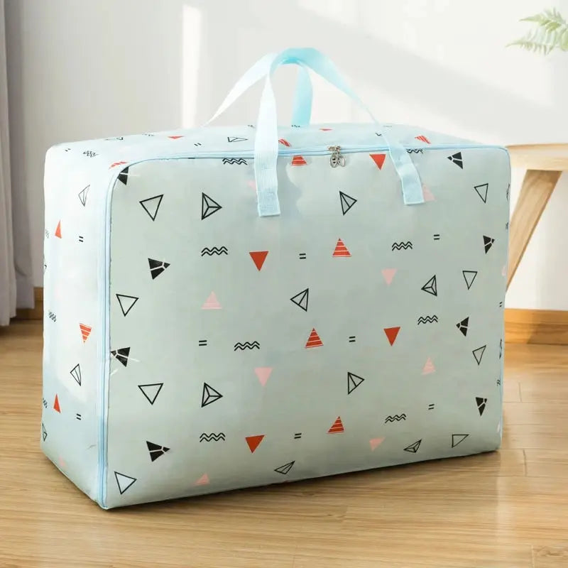 Portable Storage Bag Cartoon Oxford Cloth Quilt Storage Bag Large-Capacity Travel Package Toy Organizing Bag Waterproof Package