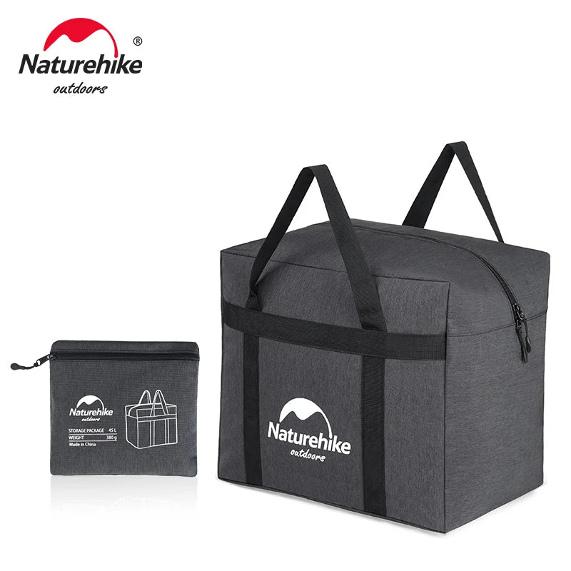 Naturehike Storage Bag Moving Tote Foldable Travel Large Outdoor Equipment Storage Bag Camping Picnic Sundries Clothes Organizer