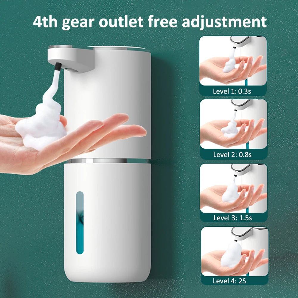 Soap Dispenser 1/2pc Automatic Foam Soap Dispenser Kitchen Bathroom Smart Infrared Touchless 380ml Hand Washer Chargeable