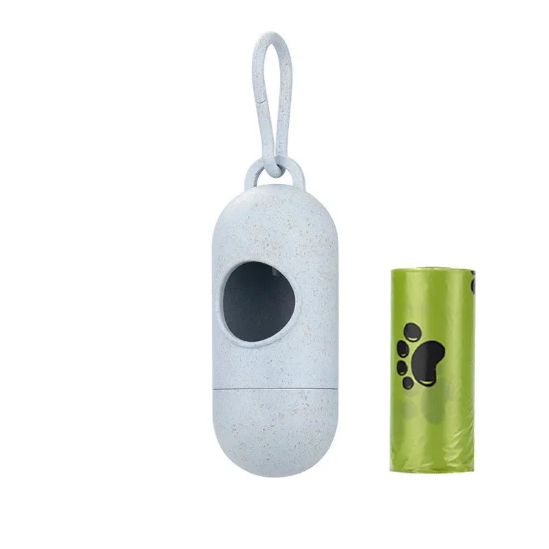 Fashion Pet Dog Poop Bag Dispenser Waste Garbage Holder Dispensers Poop Bags Set Pets Dogs Trash Cleaning Dog Toy Supplies