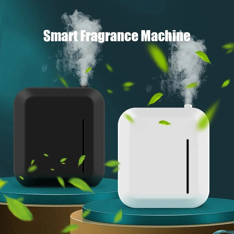 300m³ Aroma Diffuser For Essential Oil Smart Home Fragrance Auto Flavoring Timer Bluetooth Room Aromatizer Hotel Air Freshener