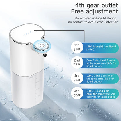 Xiaomi 380ML Automatic Foam Soap Dispenser Bathroom Smart Washing Hand Machine With USB Charging White High Quality ABS Material