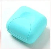 1Pcs Big/small Candy Color Portable Soap Dish Box Case Bath Bowl Plate Case Home Shower Travel Hiking Holder Container Soap Box