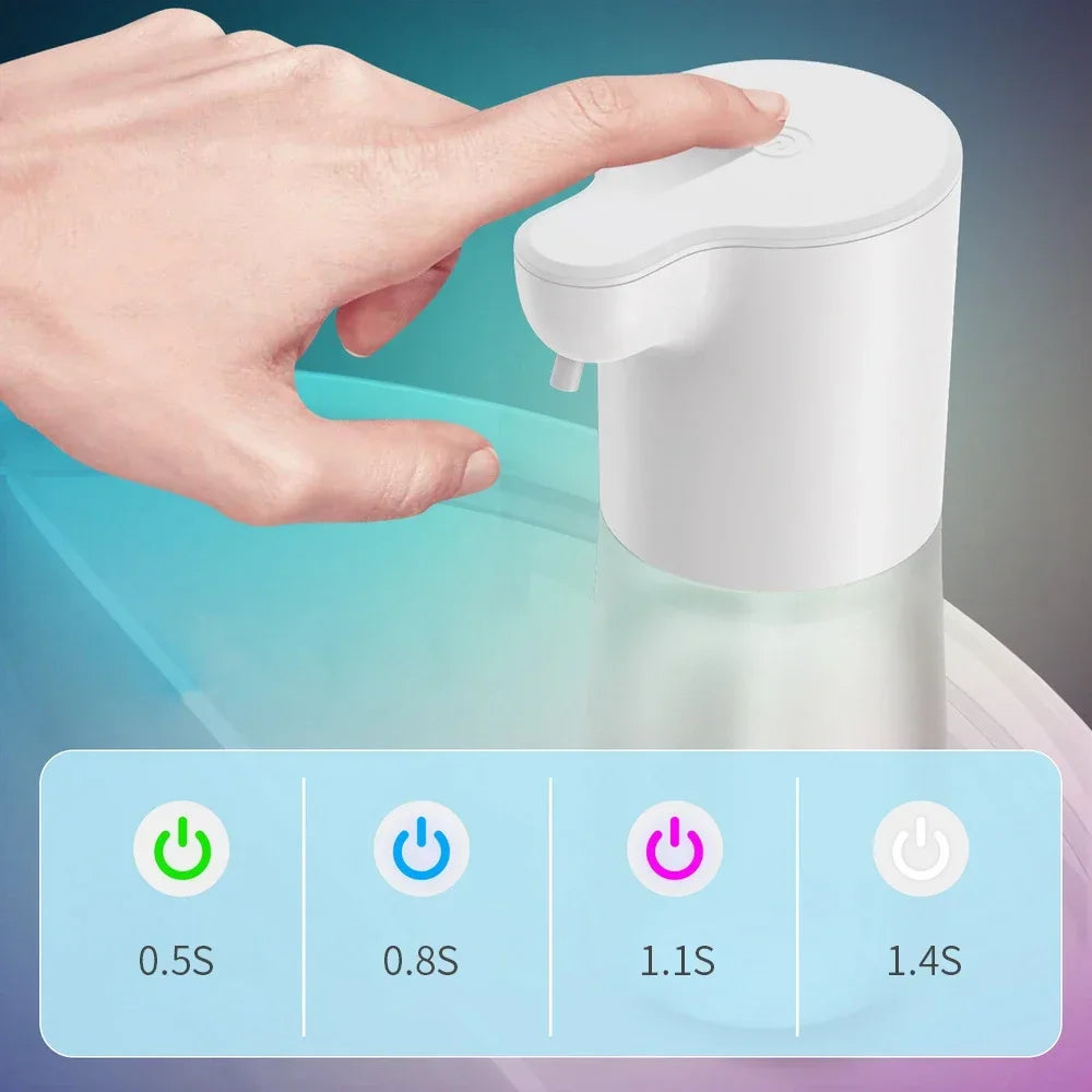 Cleaning Foam Machine USB Automatic Induction Foam Soap Dispenser Smart Infrared Touchless Hand Washer For Kitchen Bathroom