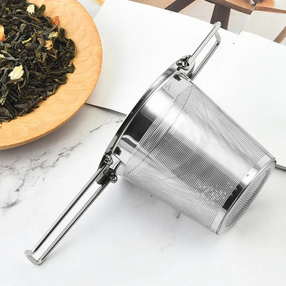 304 Stainless Steel Tea Strainer Reusable Tea Infuser Tea Strainer Teapot Loose Tea Leaf Spice Tea Filter Kitchen Accessories