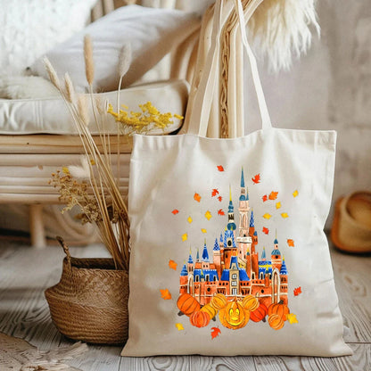 Funny Cute Halloween Tote Bags Cute Pumpkin Bag Womens Handbag Canvas Tote Y2k Women's Elegant Bag Halloween Shopping Bags