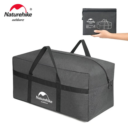 Naturehike Storage Bag Moving Tote Foldable Travel Large Outdoor Equipment Storage Bag Camping Picnic Sundries Clothes Organizer