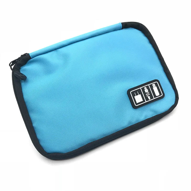 Gadget Cable Organizer Bag Travel Digital Electronic Accessories Storage Bag USB Charger Power Bank Holder Cable Case Kit Bag