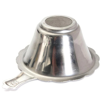 Tea MeshReusable Tea Strainer Teapot Stainless Steel Loose Tea Leaf Spice Filter Drinkware Kitchen Accessories