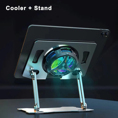 X42 fan phone Magsafe Cooler for Dedicated tablet with Aluminum laptop tablet Stand radiator peltier cooler for iPad iphone Mac