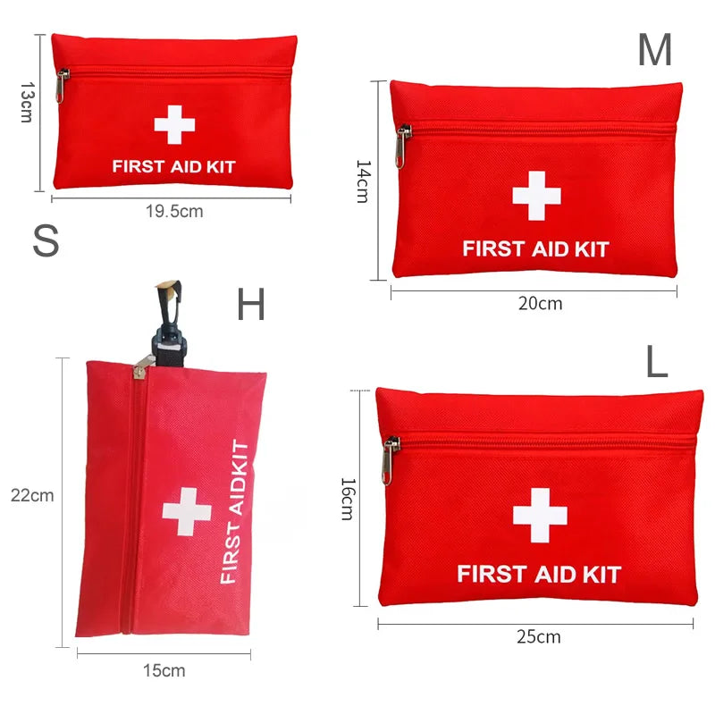 Outdoor Camp Travel Emergency Kit For Fishing Family Medical Treatment Portable Waterproof First Aid Bag Emergency Kits Case