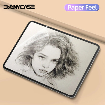 Paper Feel Screen Protector for Samsung Galaxy Tab S6 Lite A9 Plus S9 A8 A7 Lite Painting Write Matte PET Paper Feel Film