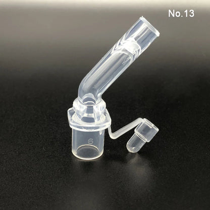 3 Pieces Sippy Spouts Transparent Silicone Soft Reusable Drinking Straws Accessory for Vacuum Flask Insulation Cup Water Bottle