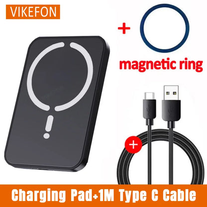 Magnetic Wireless Charger Car Phone Holder Air Vent Mount for iPhone15 14 13 12 Pro Max Xiaomi Samsung S24 Fast Charging Stand