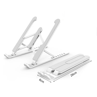 Foldable Laptop Stand Portable Notebook Support Base Holder Stand Lifting Base Heat Dissipation Bracket for Tablet Accessories