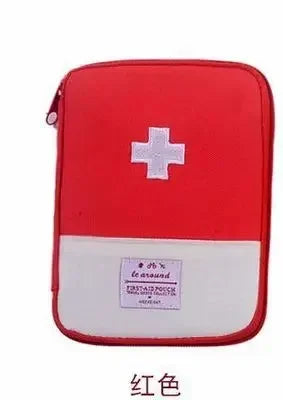 Mini Portable First Aid Kit Medicine Bag Medical Emergency Kits Organizer Outdoor Household Medicine Pill Storage Bag Pouch