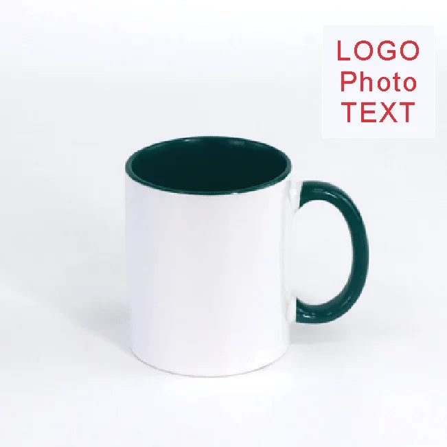 DIY Customized mugs 350ML 12oz Ceramic Mug Print Picture Photo LOGO Text Coffee Milk Cup Souvenir Tea Cups Dropshipping