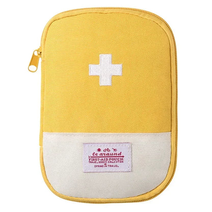 Mini Portable First Aid Kit Medicine Bag Medical Emergency Kits Organizer Outdoor Household Medicine Pill Storage Bag Pouch