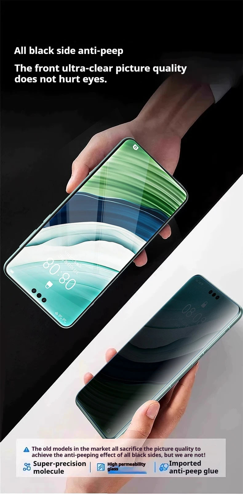 Xiaomi14Ultra Privacy Screen Protector For Xiaomi 13 14T Pro Matte Hydrogel Film Civi 4Pro Mix4 Soft Anti Peeping 12SPro 11Ultra