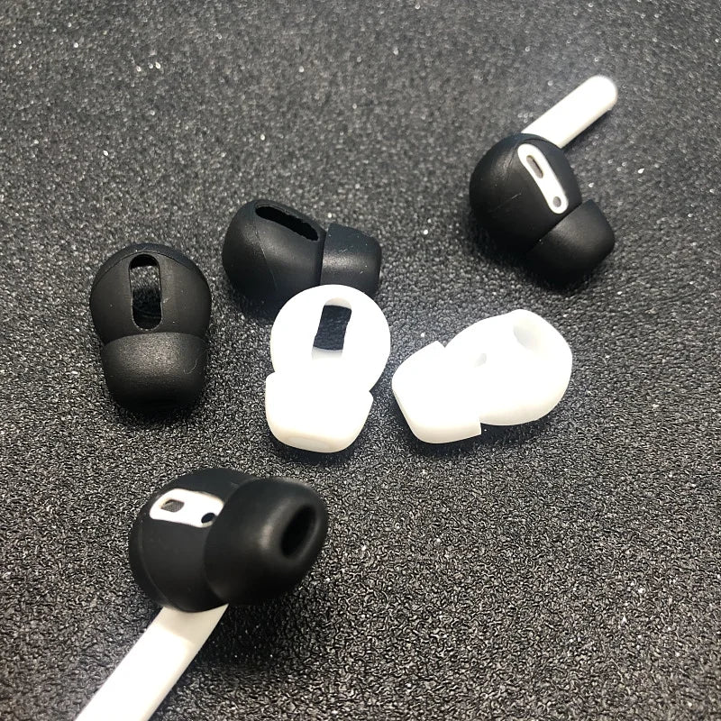 Ear Pads For Airpods 1/2 Wireless Bluetooth Iphone Earphones Silicone Covers Caps Earphone Case Earpads Eartips 2pcs/Pair