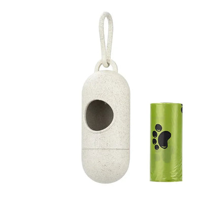 Fashion Pet Dog Poop Bag Dispenser Waste Garbage Holder Dispensers Poop Bags Set Pets Dogs Trash Cleaning Dog Toy Supplies