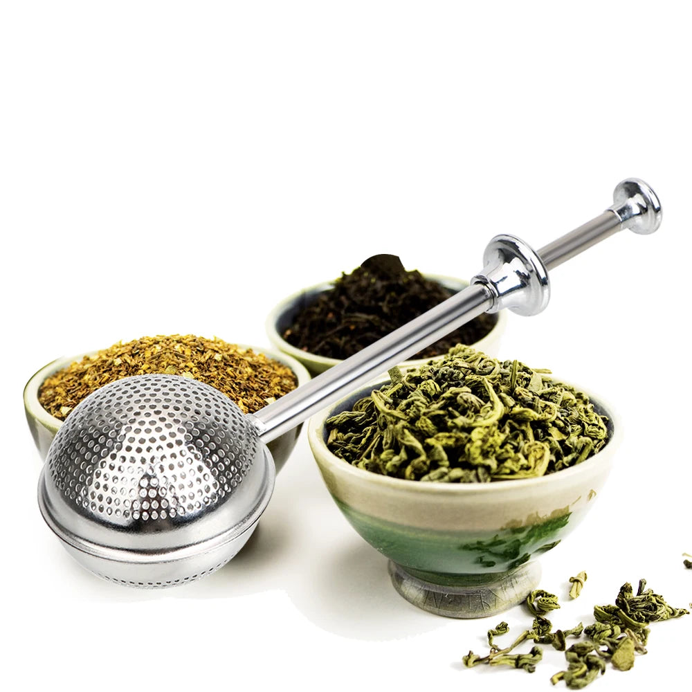 Metal Tea Bag Tea Strainer Ball Tea Infuser Filter Spice Tea Tool Accessories Reusable Stainless Steel Teapot Adjustable