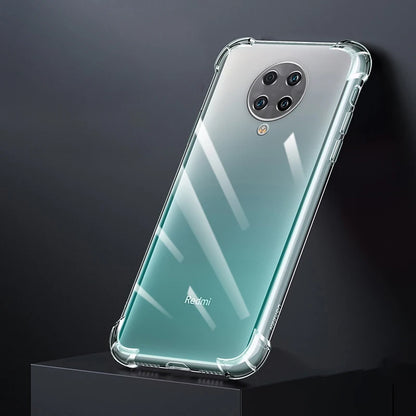 Transparent Silicone Phone Case for Xiaomi Poco F2 Pro F2Pro Airbag Soft Original Back Cover Camera Protection Fundas Accessorie