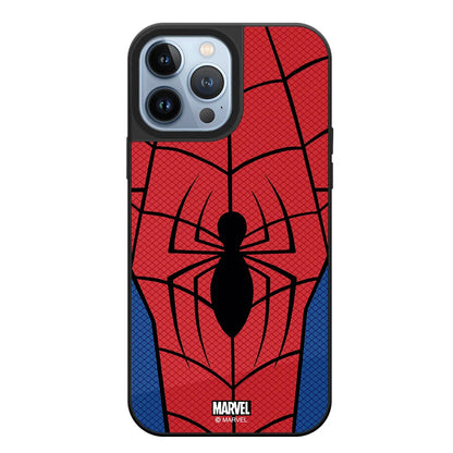 Bandai Cartoon SpiderMan Mask Phone Cases for IPhone 16 15 14 13 12 11 Pro Max 16Pro Mirror Film Spider-mans Back Cover