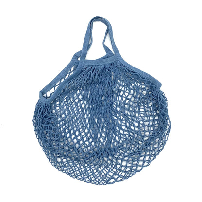 Reusable Grocery Bags Eco-friendly Organic Cotton Mesh Tote Bags Portable Net String Bag for Shopping Storage Fruit Vegetable